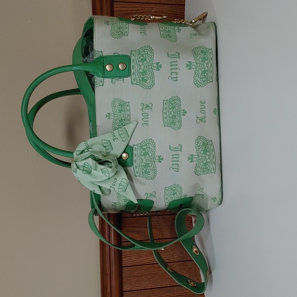 Juicy Couture y2k Vintage P & G Juicy Love Tote Hand Crossbody Bag